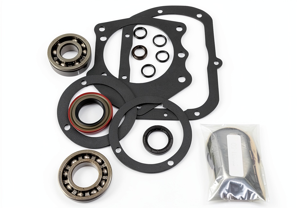 USA Standard bearing kit components laid out on a workbench