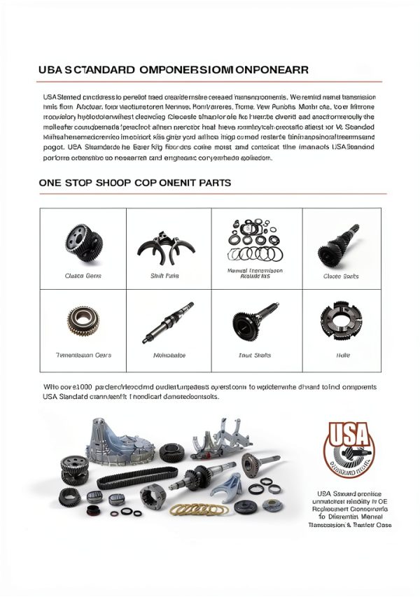Transmission Bearing Kit USA Standard Gear 2005-14 Jeep-2