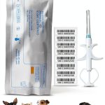 Pet Microchip 5Packs 1.25x7mm Universal ID Chip for Dogs Cats CHANGDE-0