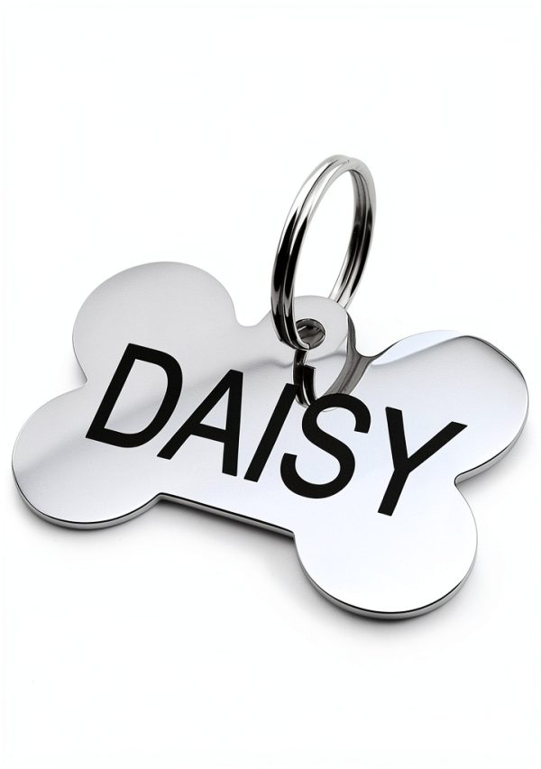 GoTags Personalized Stainless Steel Dog Tags with Front and Back-4