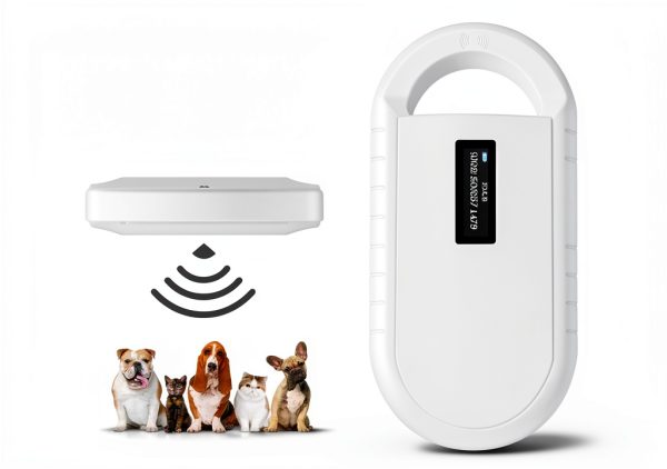 Smoostart Microchip Scanner, 1000 Records Increased Huge Data Storage Upload to PC, Scanning Distance and Speed Increase, Only Compatible with FDX-B/EMID (15/10) Digits Microchips-3