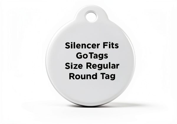GoTags Dog Tag Silencers Glow in Dark Pet ID Tag Quieteners-1