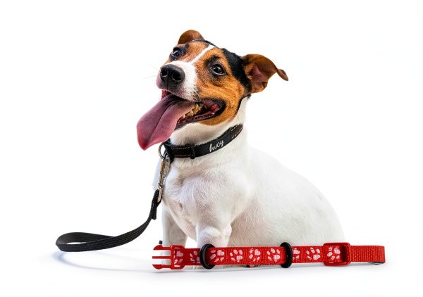 Dog Tag Rubber Band Silicone Holder 4 Pack by Styquenzer – Black-5