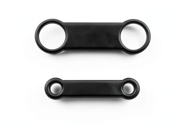 Dog Tag Rubber Band Silicone Holder 4 Pack by Styquenzer – Black-1