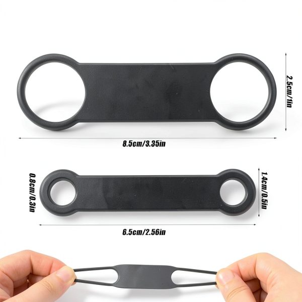 Dog Tag Rubber Band Replacement by Skrfren Silicone Slide-On 6pcs-1