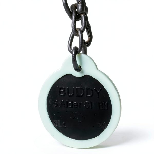GoTags Dog Tag Silencers Glow in Dark Pet ID Tag Quieteners-2