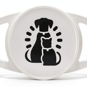 PortionPro Rx RFID White Tag by PawsPik – ID Tag for Pets-0